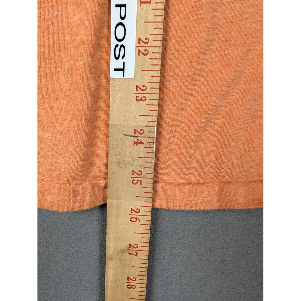 Polo Ralph Lauren Mens Large Peach Heather Short Sleeve Crewneck Pony T-Shirt - Picture 7 of 8
